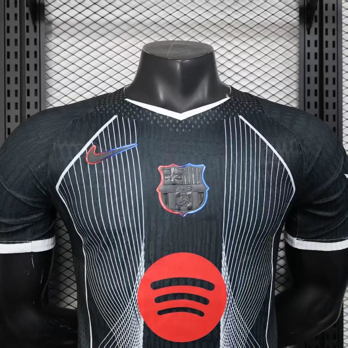 BOOTS SUPPLY Barcelona Black Aurora Kit Player Version - Jersey