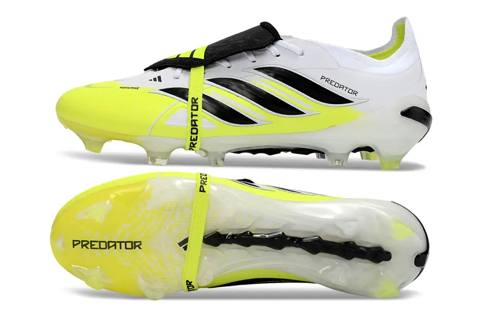 Back view of Adidas Predator 26 Elite Tongue FG football boot, tongue detail