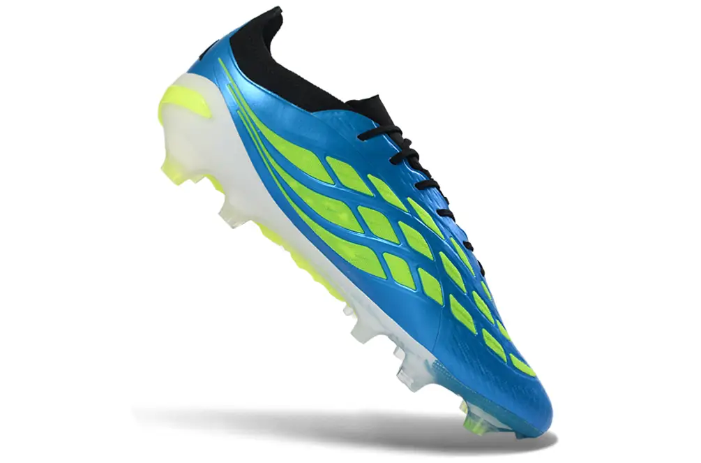 Adidas Predator 26 Elite FG football in action, showcasing its speed and agility on the field