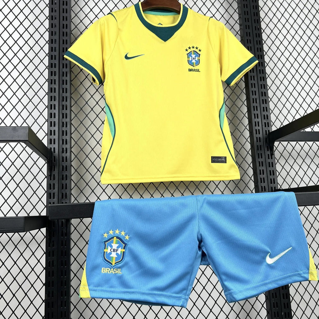 BOOTS SUPPLY Brazil 2026 Home Kids size - Jerseys
